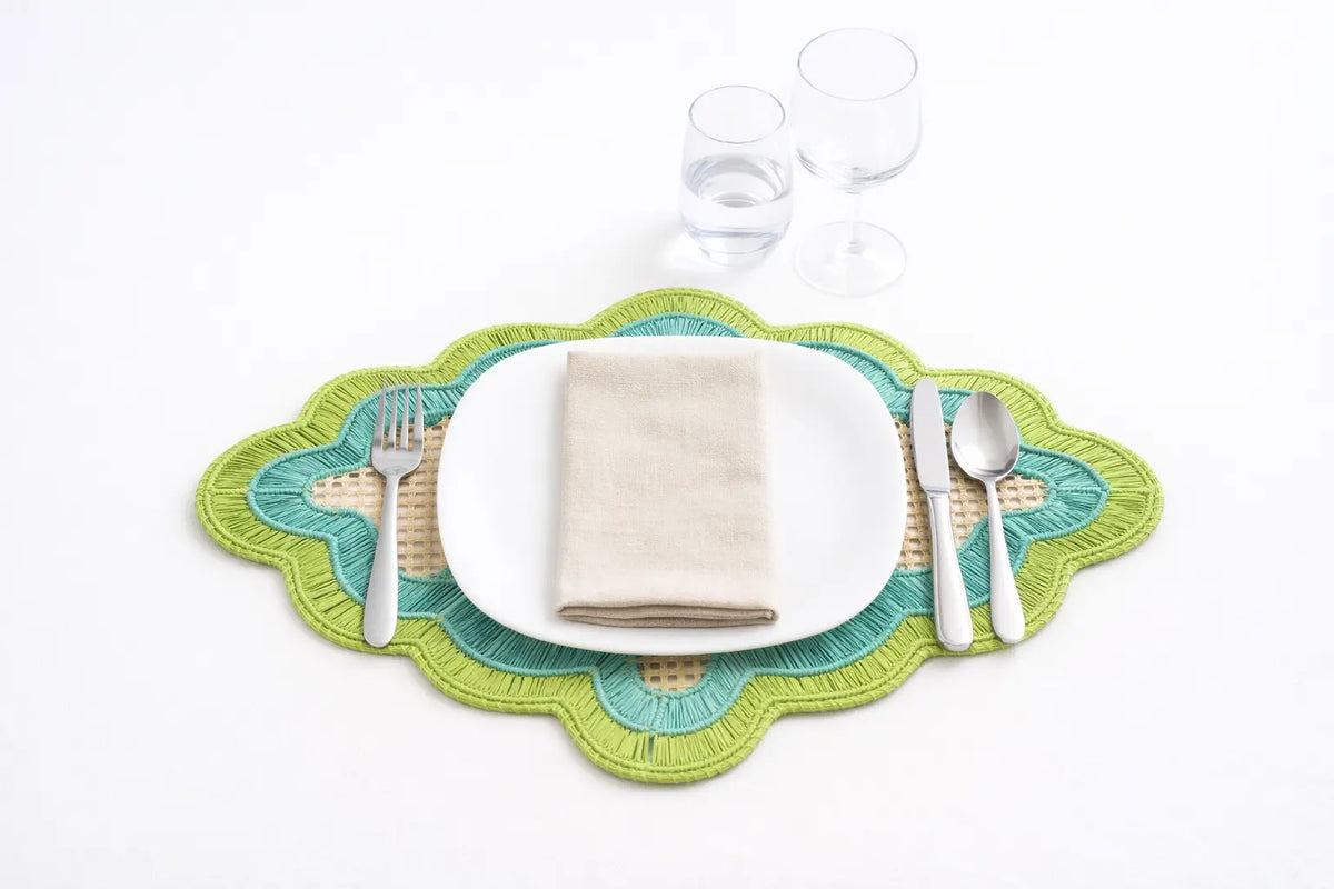 Clouds Iraca/Straw Placemat Best of Colombia
