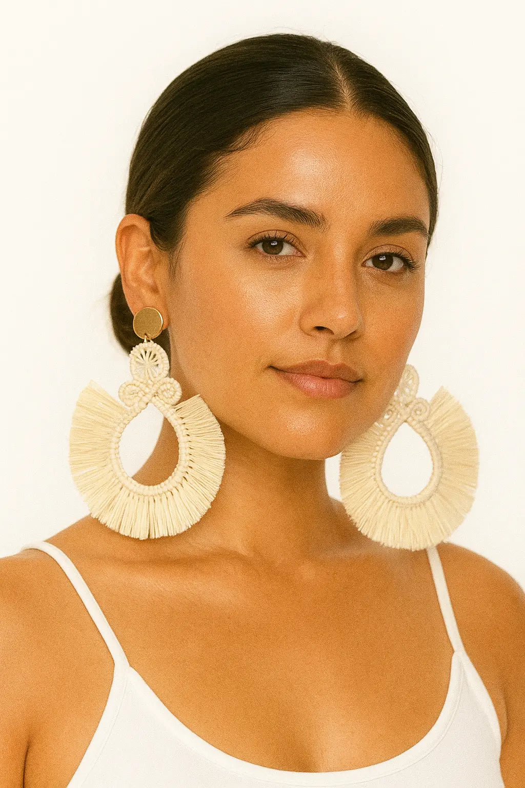 natural color earrings Best of Colombia