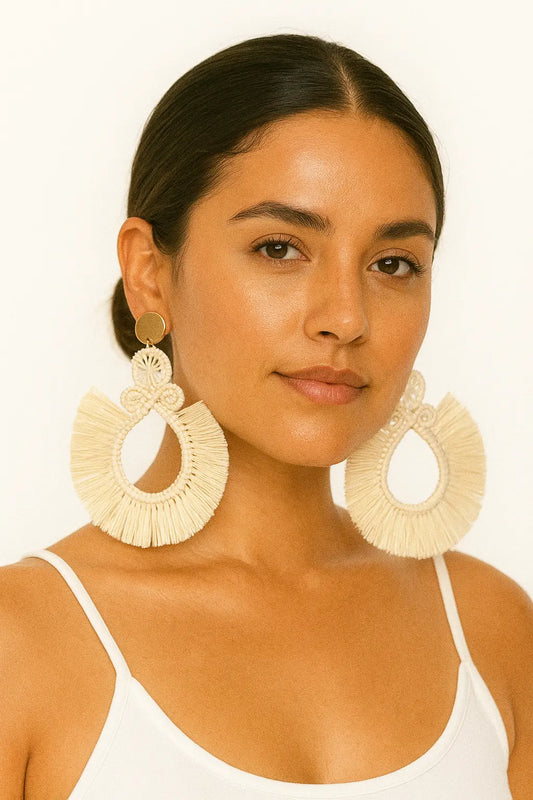 natural color earrings Best of Colombia