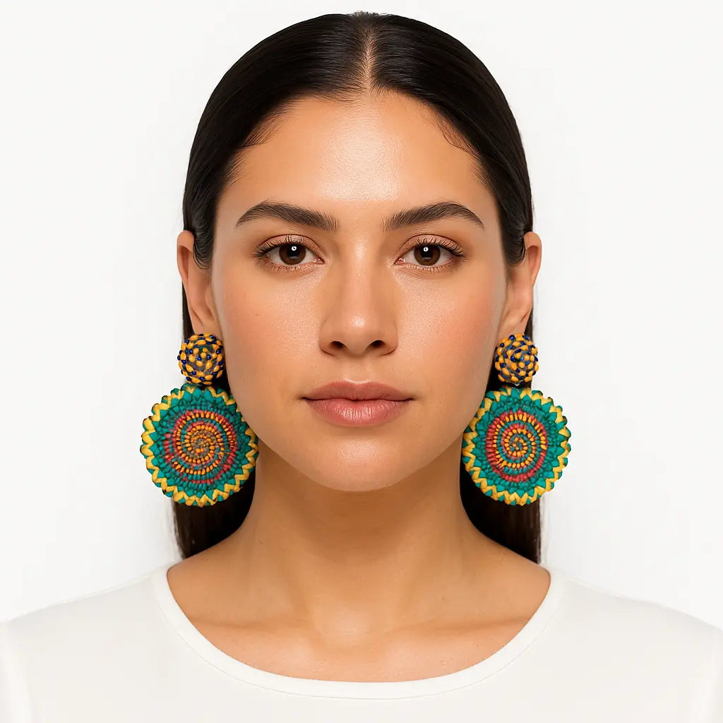 Carnaval earrings Best of Colombia