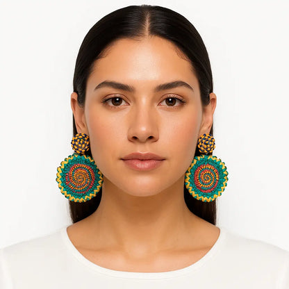 Carnaval earrings Best of Colombia