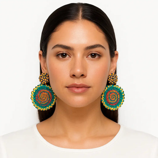 Carnaval earrings Best of Colombia