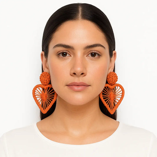 Heart earrings Best of Colombia