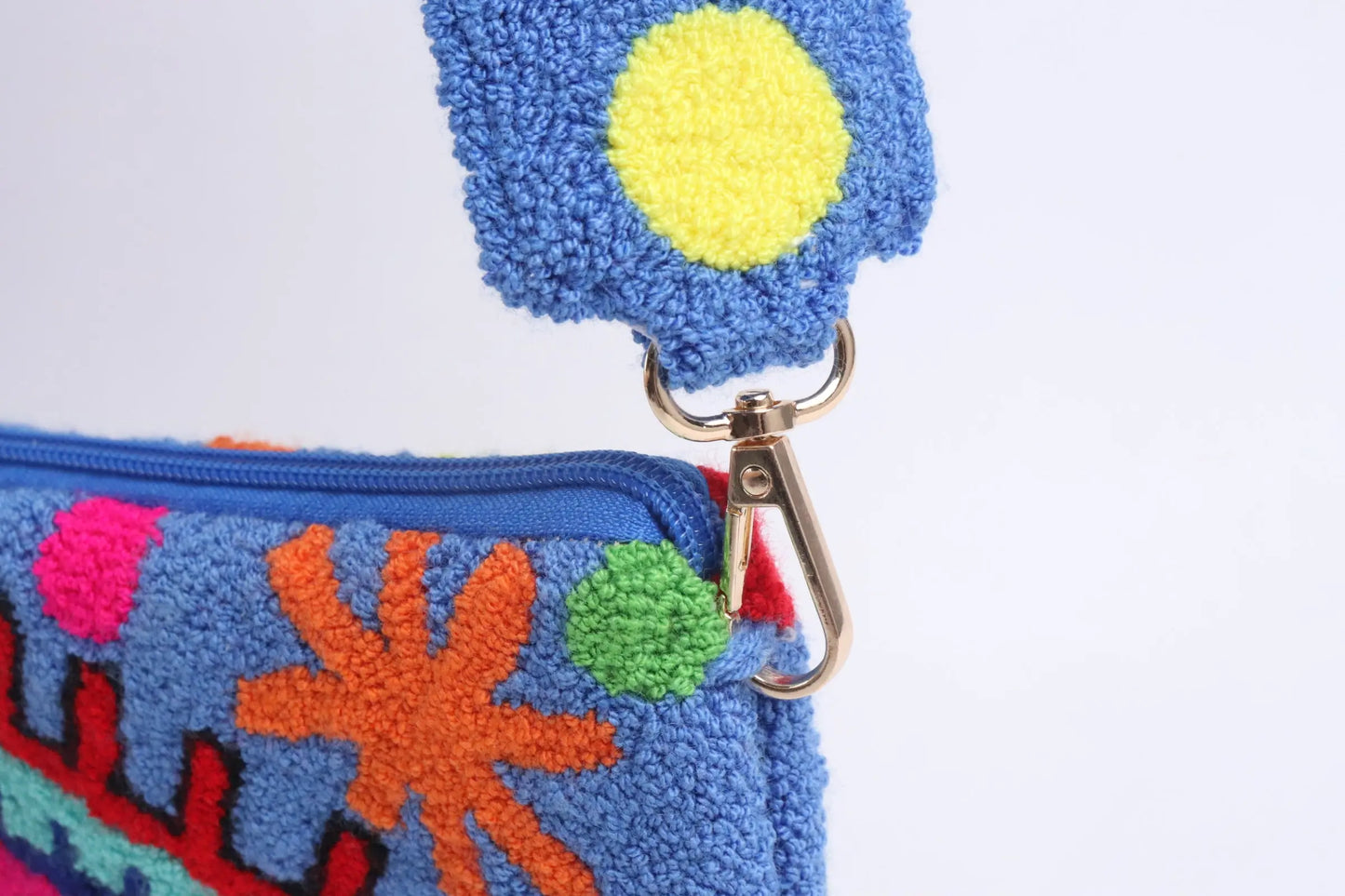 Joyful Blue Eye Clutch - Limited Edition Best of Colombia
