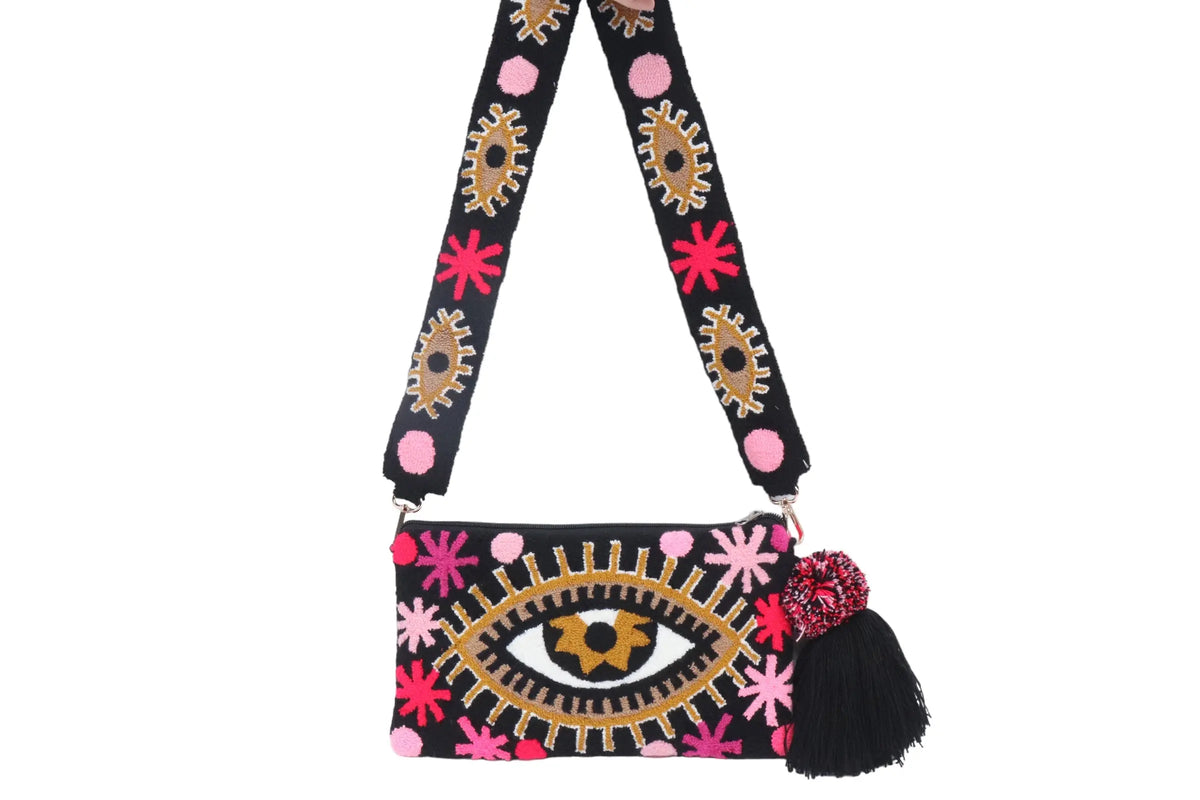 Joyful Black Eye Clutch - Limited Edition Best of Colombia