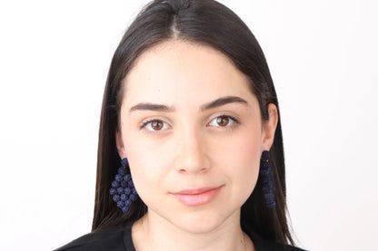 Diamons Iraca/Raffia Earrings Best of Colombia