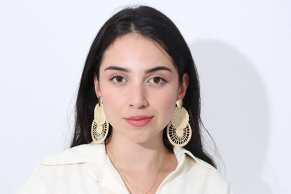 Yasmin iraca Earrings (Copy) Bestofcolombia1