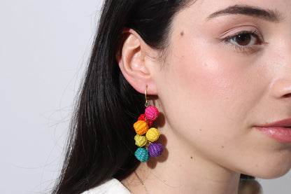 Bolas Arcoiris Earrings Best of Colombia