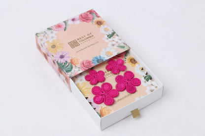 Dos Flores Iraca/Raffia Earrings Best of Colombia