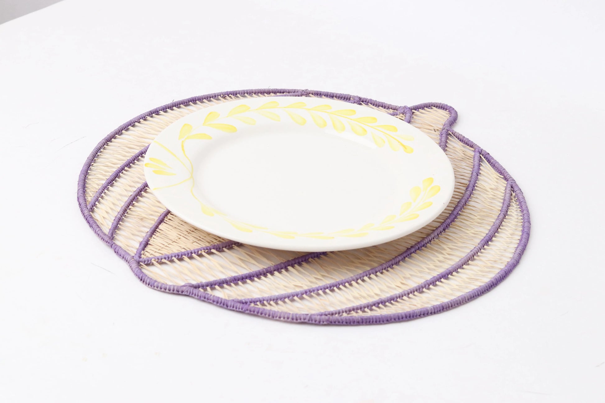 Veggies Iraca/Raffia placemats Bestofcolombia1