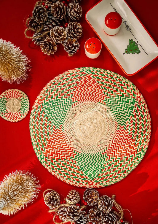 Christmas Mawisa Placemat + Coaster Bestofcolombia1