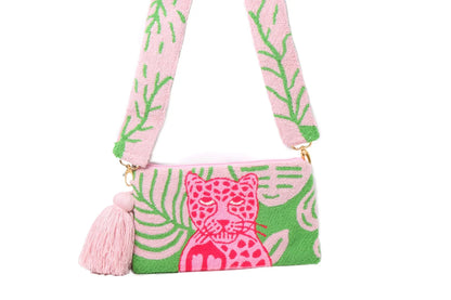 Sauvage Woven Clutch + Removable Strap Best of Colombia