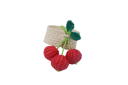 Iraca Fruits Napkin Rings [Set of 6]