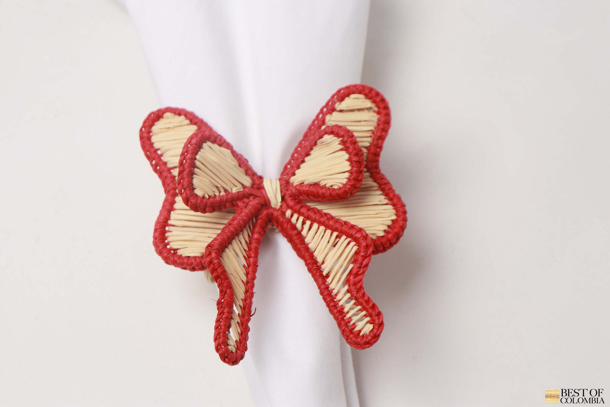 Colorfull Bow Tie Napkin Ring