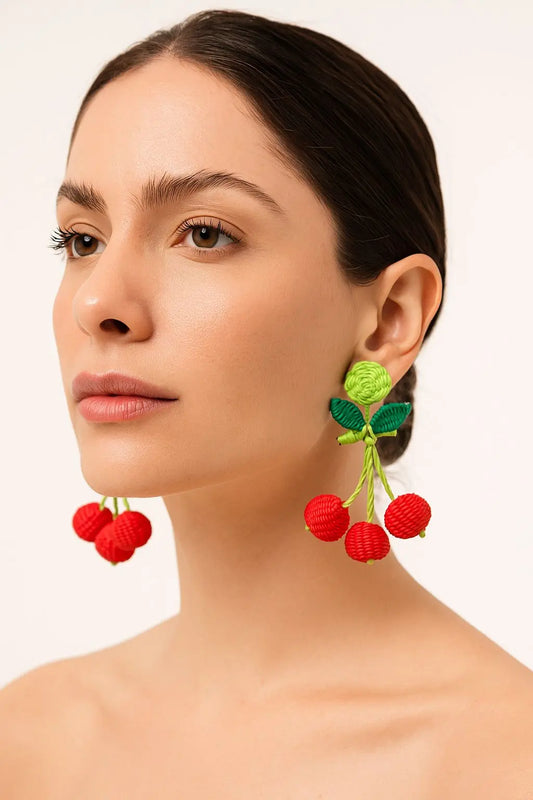 Cherry Earrings Bestofcolombia1