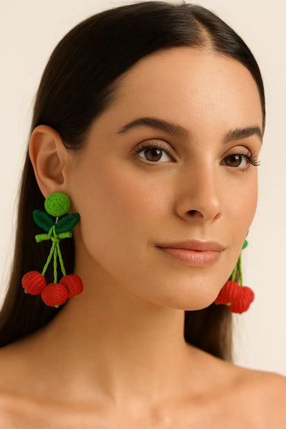 Cherry Earrings Bestofcolombia1