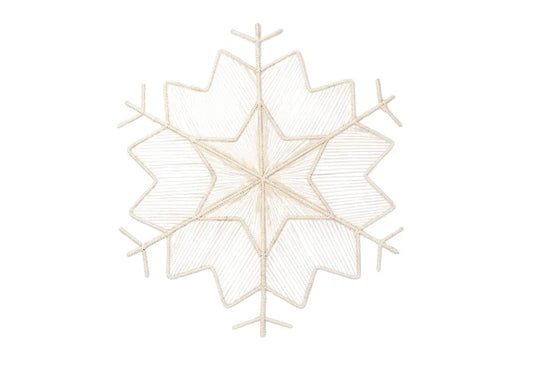 Snowflake Raffia/Iraca Placemat Bestofcolombia1