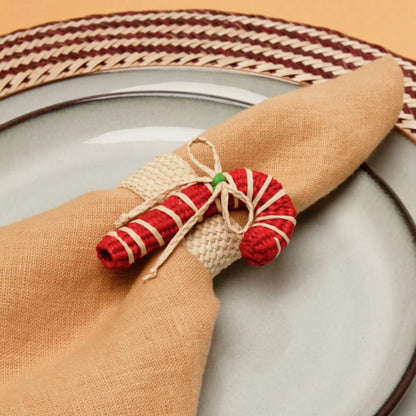 Candy Bar Iraca Napkin Rings - Holiday Edition Bestofcolombia1