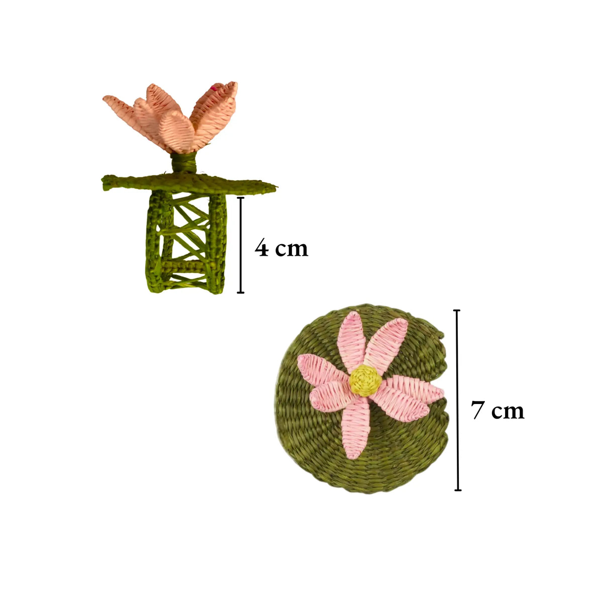 Lotus Leaf Iraca Napkin Rings Best of Colombia