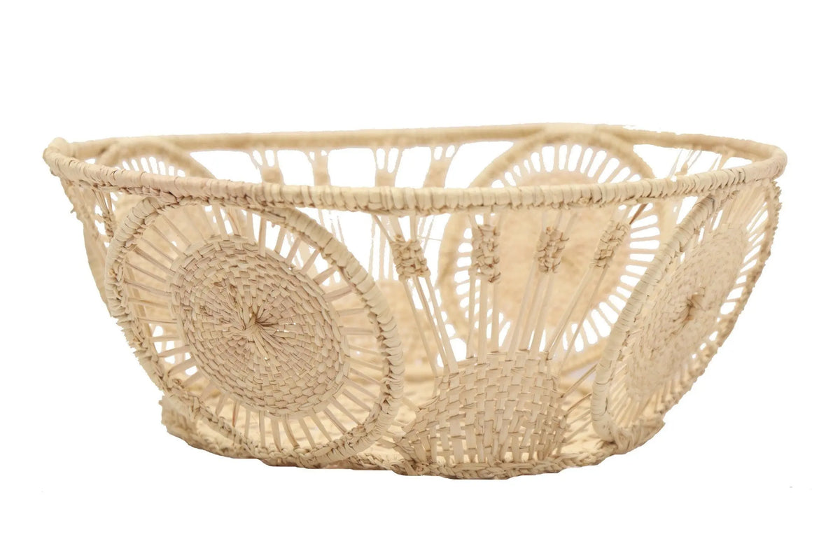 Large Iraca/Straw Bread Basket Bestofcolombia1