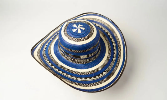 Blue Sombrero Vueltiao Hat Bestofcolombia1