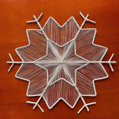 Snowflake Raffia/Iraca Placemat Bestofcolombia1