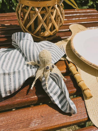Octopus iraca Napkin ring