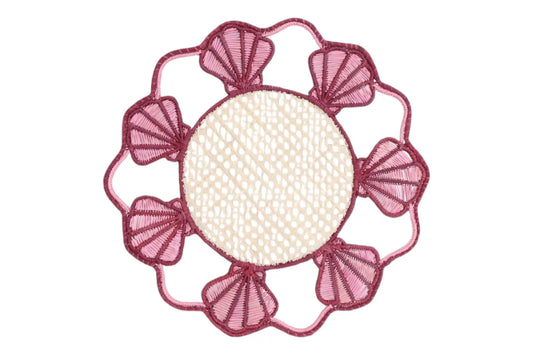 Shell Iraca/Straw Placemat — Handmade Colombian Table Decor Best of Colombia