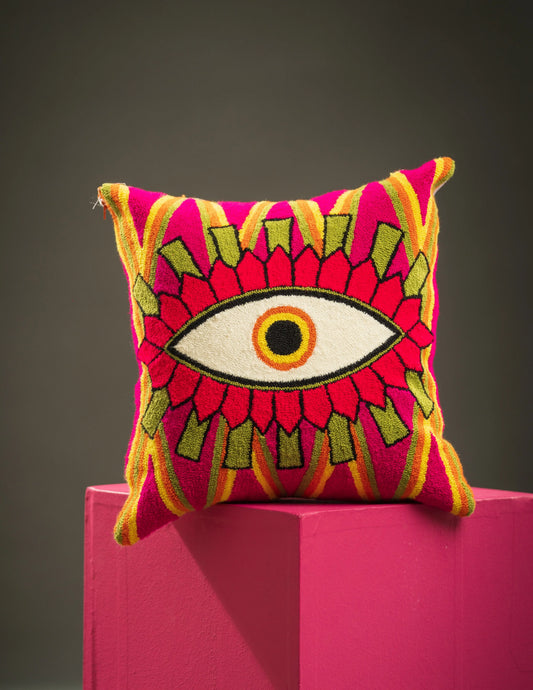Evil Eye Pillow Covers - 16” x 16” Best of Colombia