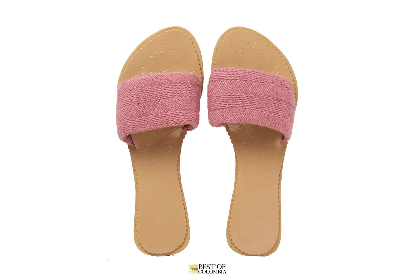 Pink Wayuu Sandals - Best of Colombia