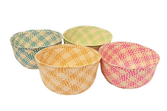 Colorfull Woven Bowls - Best of Colombia