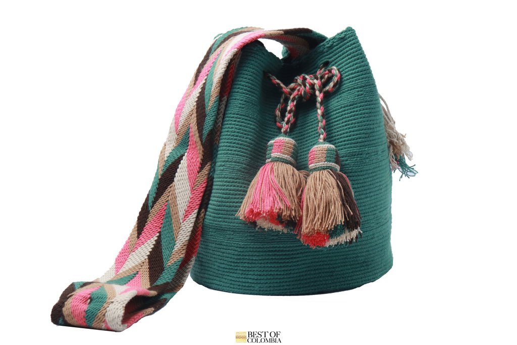 Unicolor Wayuu Bags - Best of Colombia