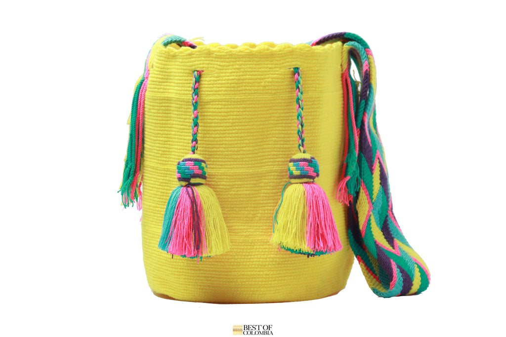 Unicolor Wayuu Bags - Best of Colombia