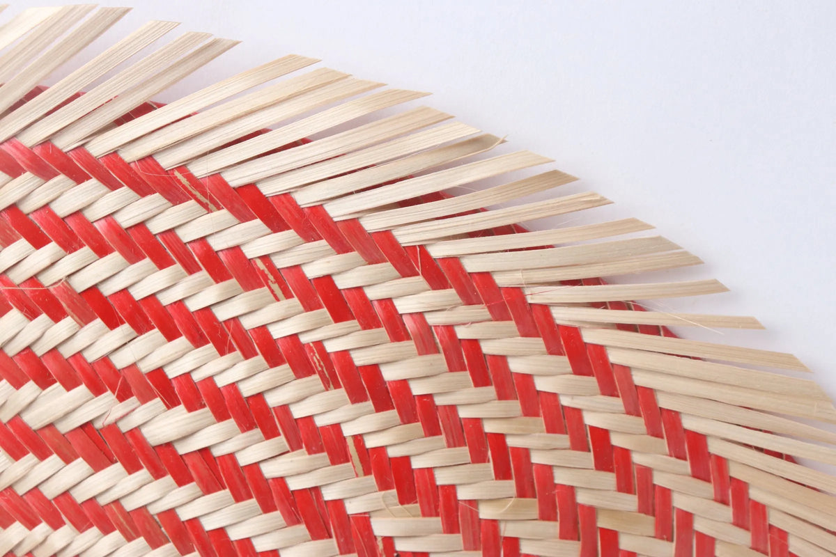 Tassels Red Mawisa Placemat - Best of Colombia