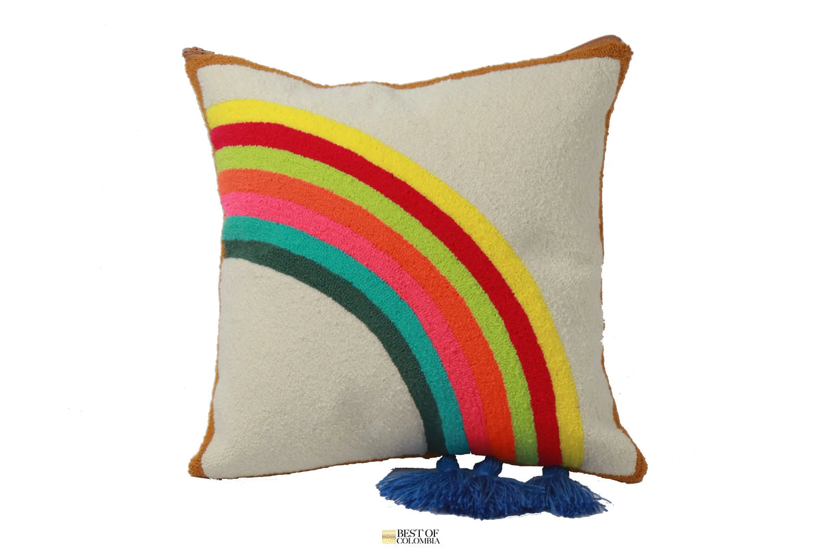 Rainbow Pillow Cover - Best of Colombia