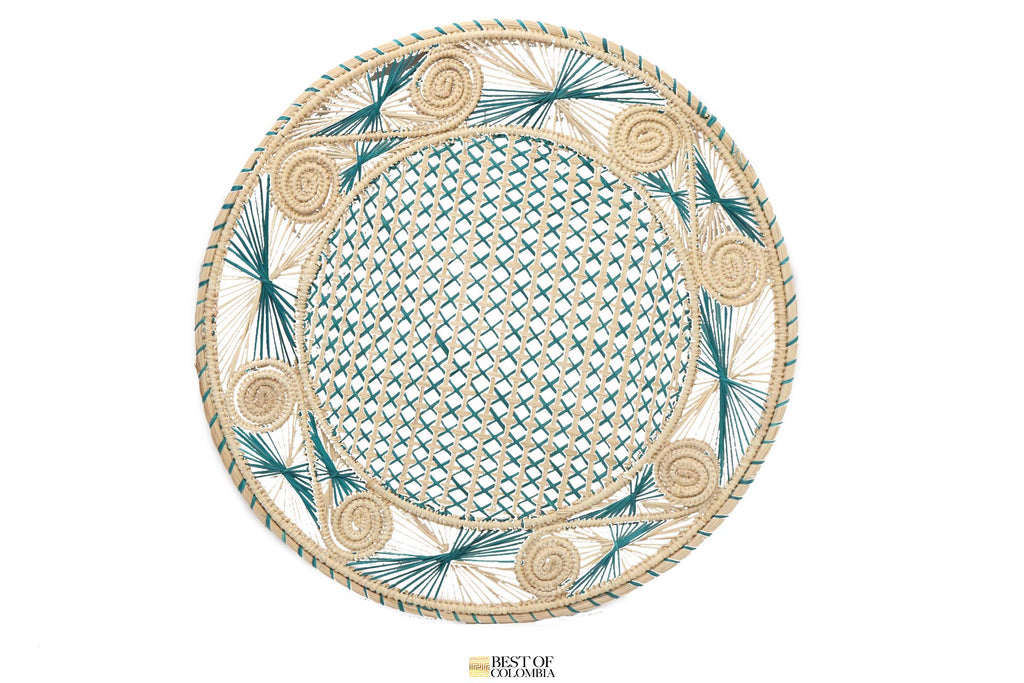 Caracoli Placemats Slightly Colored - 6+ Colors - Best of Colombia