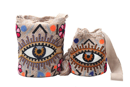 Large & Medium Evil Eye Bag - Best of Colombia