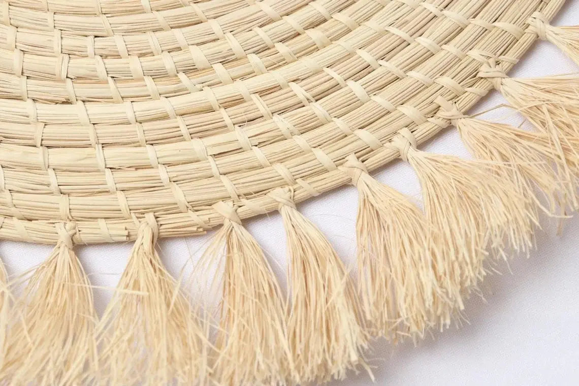 Tassels iraca Placemat - Best of Colombia