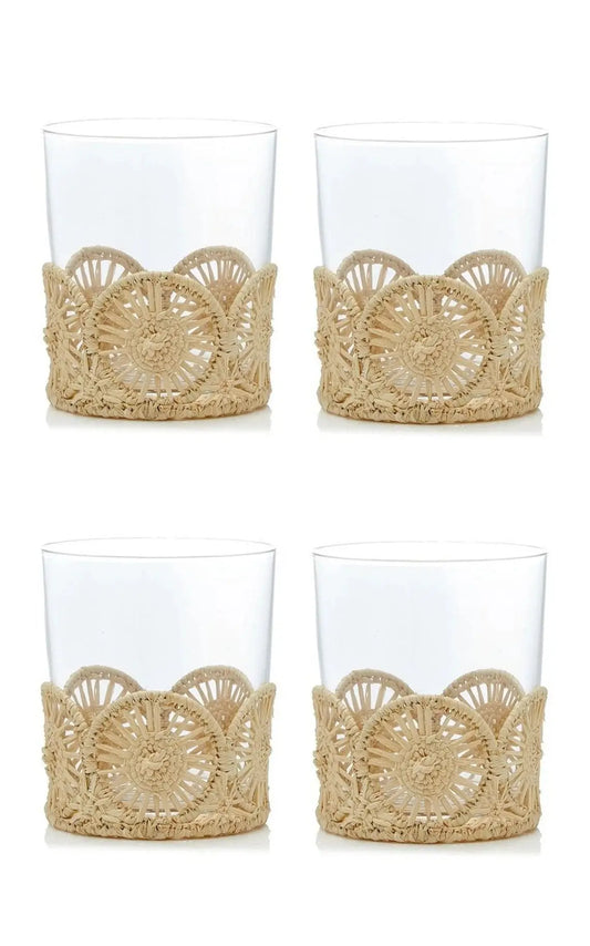 iraca Palm Glass Bases - Short & Tall - Best of Colombia