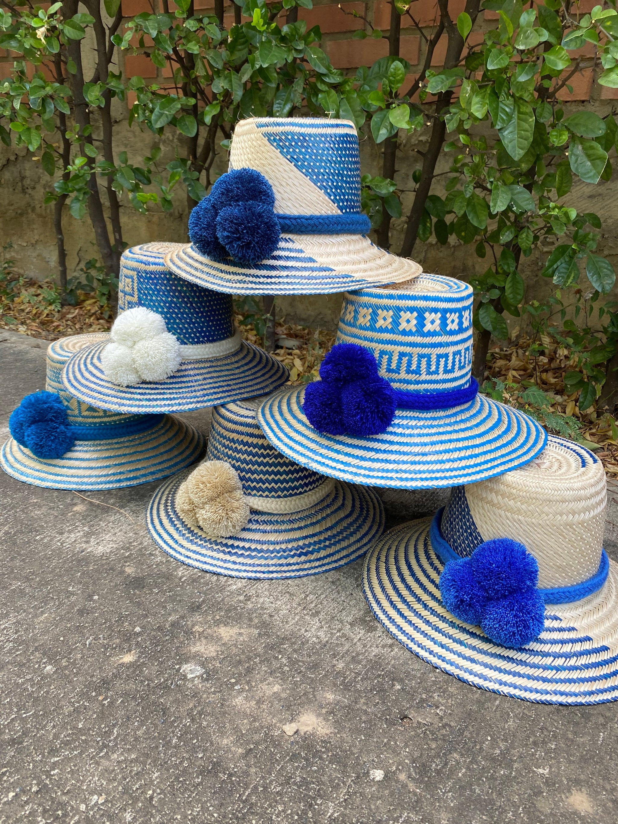 ブランド通販 Colorfull Straw Colombia of Best – Handwoven Hat Wayuu - Hats 帽子