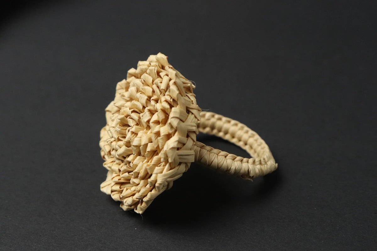 Flower Iraca Napkin Rings - Best of Colombia