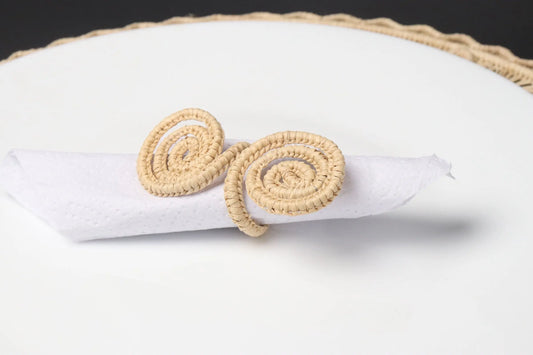 Caracoli Iraca Straw Napkin Ring - Best of Colombia