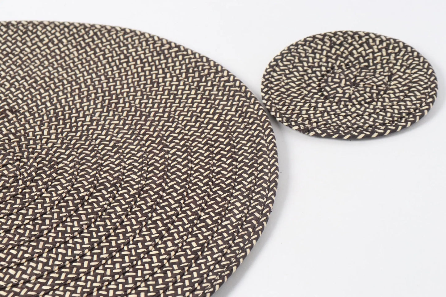 Caña Flecha Placemats & Coasters Round 40cm diameter - Best of Colombia