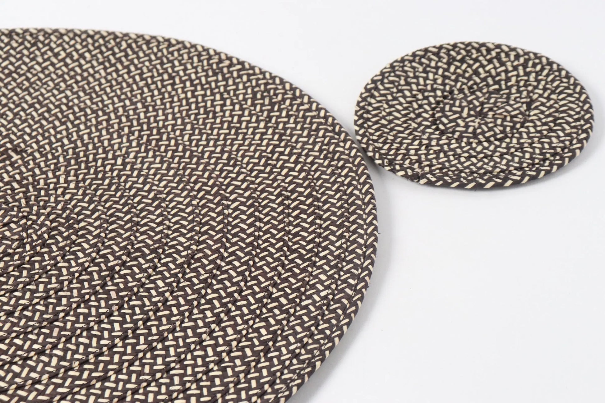 Caña Flecha Placemats & Coasters Round 40cm diameter - Best of Colombia