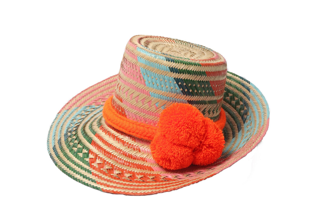 Multicolor Pompom Hat - Best of Colombia