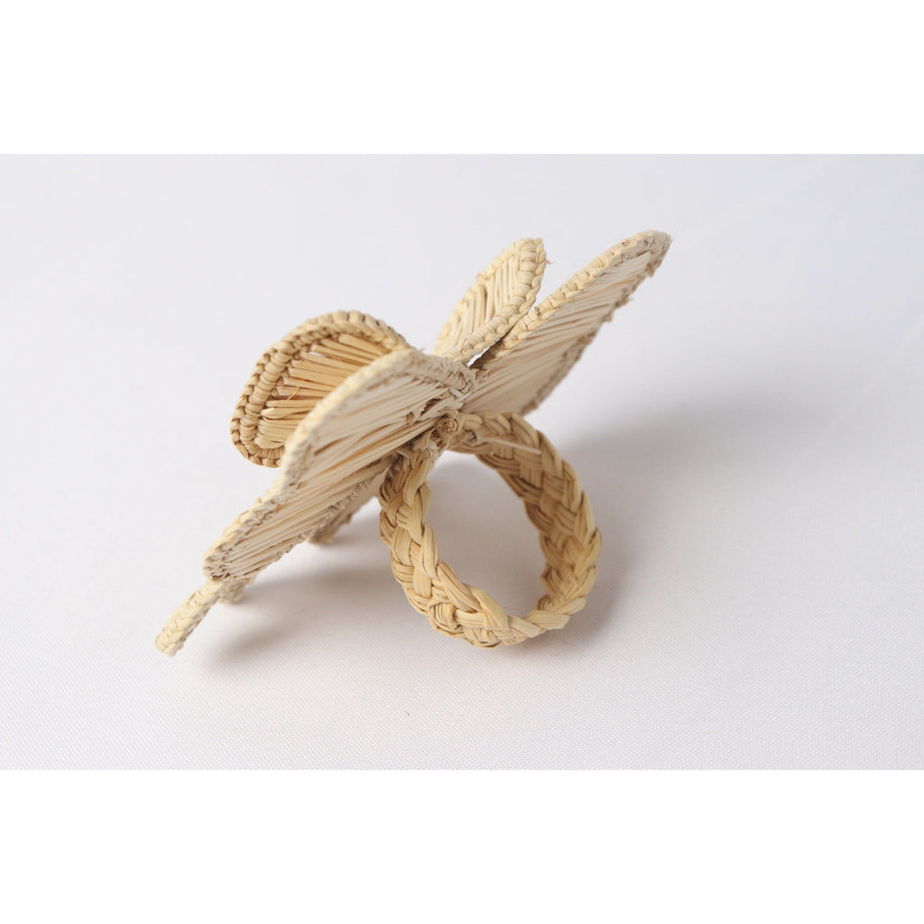 Bow tie Iraca Palm Napkin Ring - Best of Colombia