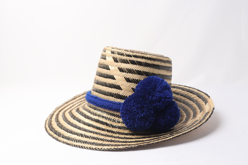 Fina Wayuu Hat With Pompom - 10+ Colors - Best of Colombia