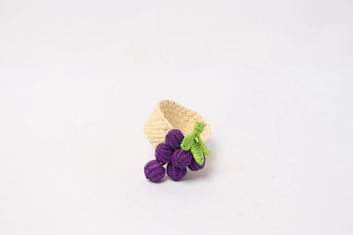 Iraca Fruits Napkin Rings [Set of 6] - Best of Colombia