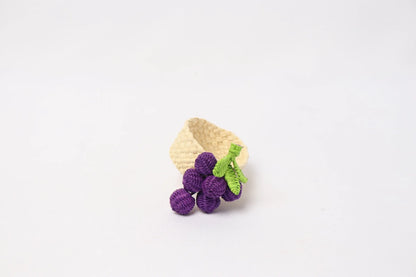 Iraca Fruits Napkin Rings [Set of 6] - Best of Colombia