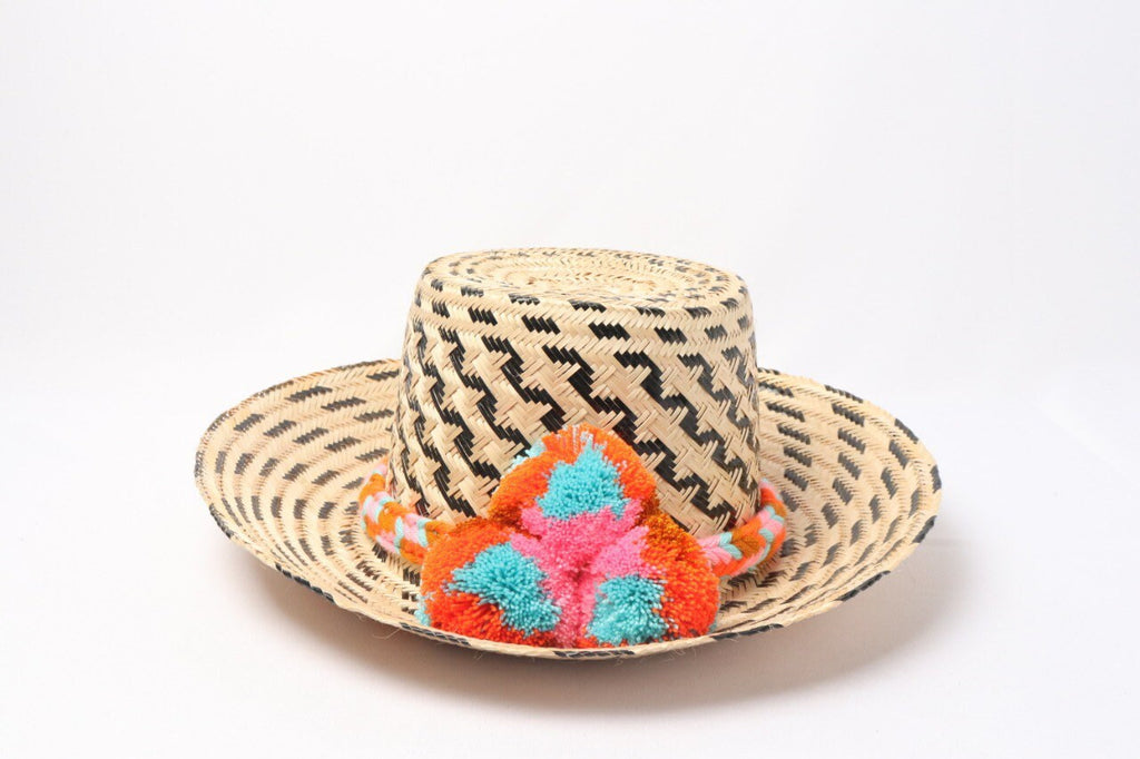 Ola Wayuu Hat + Pompom - Best of Colombia